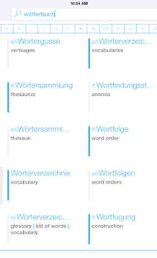German English Dictionary and Translator (Das Deutsch-Englische Wörterbuch) 4