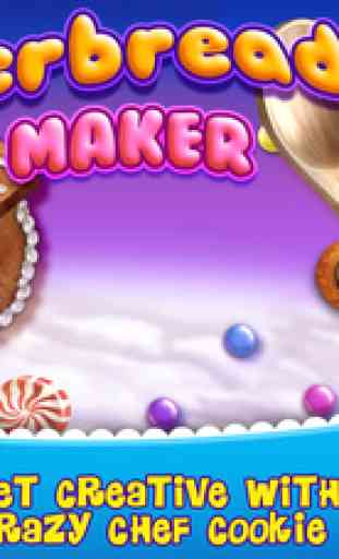 Gingerbread Crazy Chef - Cookie Maker 1