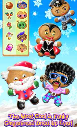 Gingerbread Dress Up - Decorate Your Christmas Cookie 1