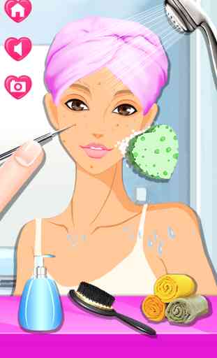Girls Play Makeup - salon games 1