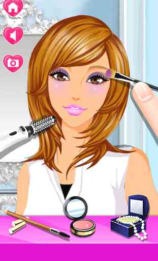 Girls Play Makeup - salon games 3
