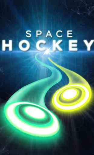Glow Air Hockey Space 3