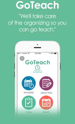 GoTeach - Teacher Planbook, Lesson Plans and More! 1