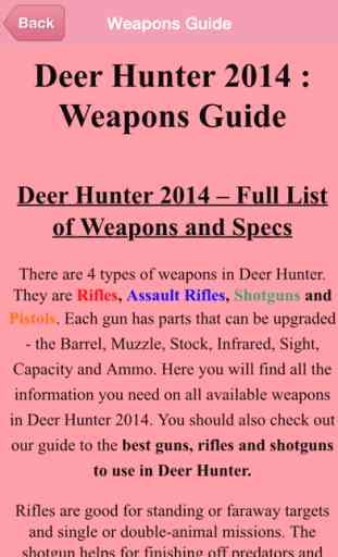 Guide For Deer Hunter 2014 - Full Video,Level,Walkthrough Guide 1
