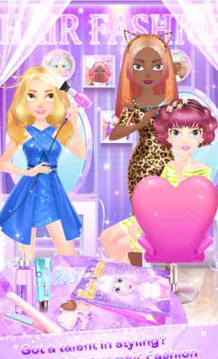 Hair Fashion™ - Girls Makeup, Dressup and Makeover Games 2