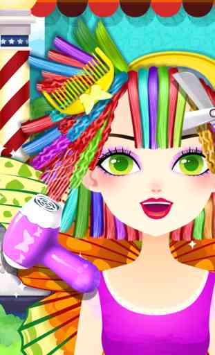 Hair Salon - Enchanted Fairy Girls Butterfly Makeover 1