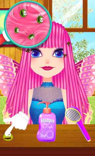 Hair Salon - Enchanted Fairy Girls Butterfly Makeover 2