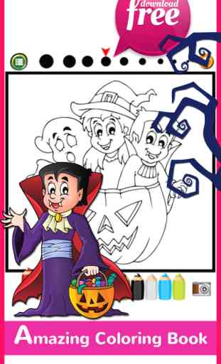 Halloween Coloring Book Free For Kids And Toddlers 3