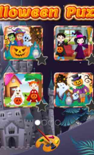 Halloween Games for Kids: Cute and Scary Puzzles 1