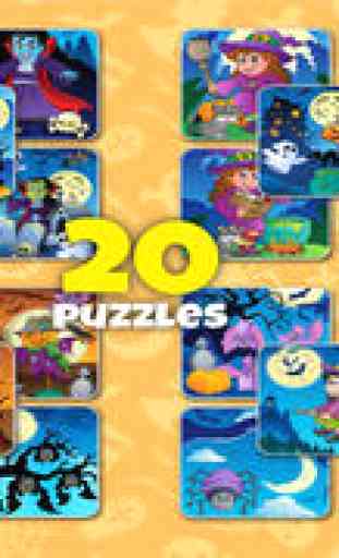 Halloween Puzzles for Kids and Toddlers 4