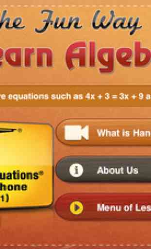 Hands-On Equations 1: The Fun Way to Learn Algebra 1