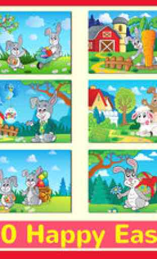 Happy Easter Jigsaw Puzzles HD Games Free For Kids 1