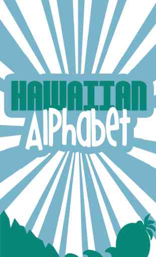Hawaiian Alphabet 1