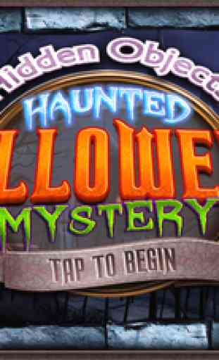 Hidden Objects - Haunted Halloween Mystery & Object Time Puzzle Games 1