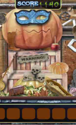 Hidden Objects - Haunted Halloween Mystery & Object Time Puzzle Games 2