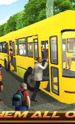 High School Bus Driving & Parking Simulator 2017 1