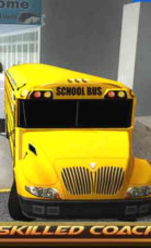 High School Bus Driving & Parking Simulator 2017 2