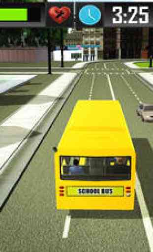 High School Bus Driving & Parking Simulator 2017 3