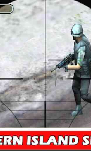 Island Sniper War Fire Defense 1