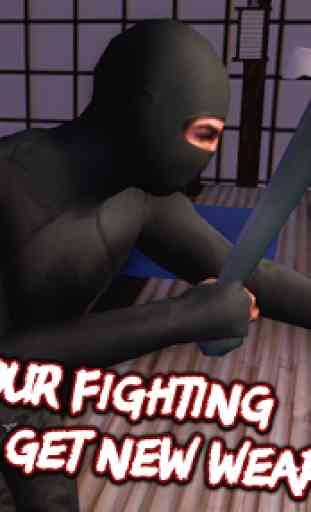 Ninja Prison Break Fighting 3D 3