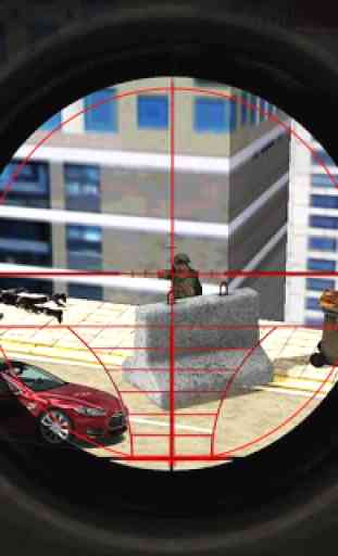 Real sniper city war 3D 2