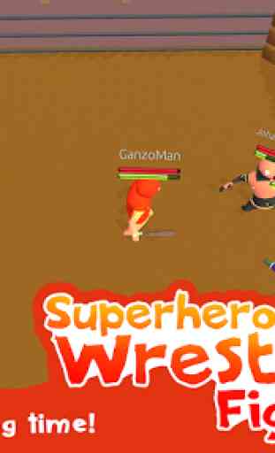 Superhero Wrestle Fight 1