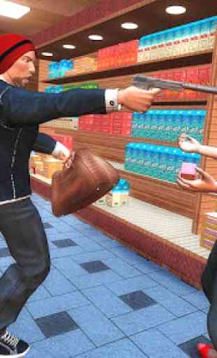 Supermarket Robbery Crime 3D 2