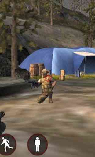 Warrior in Terrorist Base Camp 4