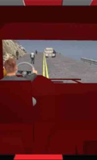 Adventurous Bus Driving Getaway on Zombie Mountain 4