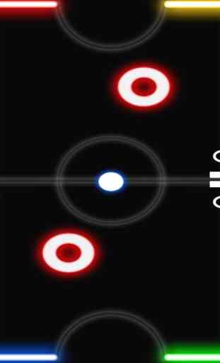 Air Glow Hockey Table Space Arena 3