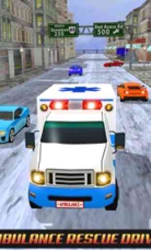 Ambulance Duty Simulator 2017-Rescue Driving 3D 3