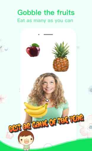 AR Fruit Gobbler - Eating Game 1