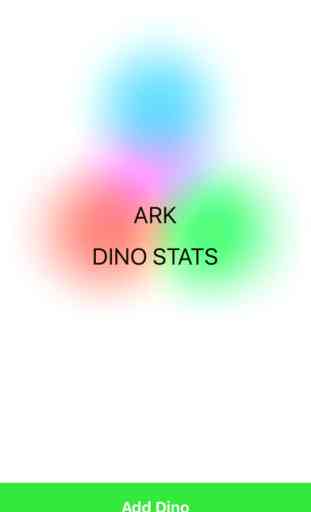 Ark Dino Stats 1