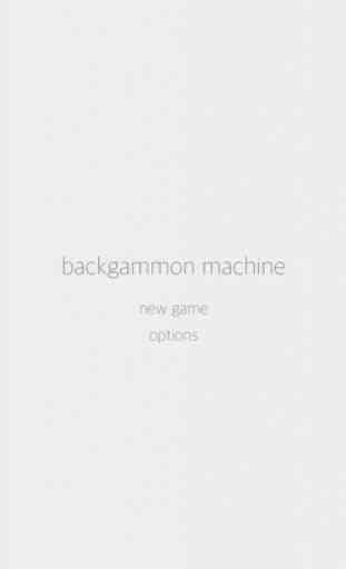 Backgammon Machine 4
