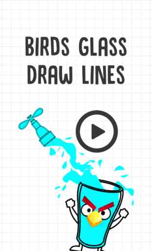 Birds Glass - Angry Draw Line 4