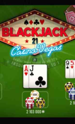 BLACKJACK 21 - Casino Vegas 1