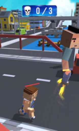 Blocky Gangster Crime War Sim 2