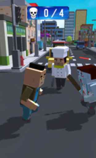 Blocky Gangster Crime War Sim 3