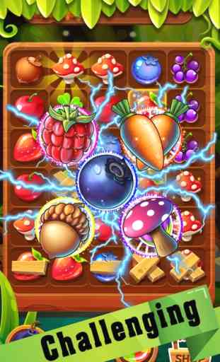 Candy big blast : Jungle garden saga match games 1