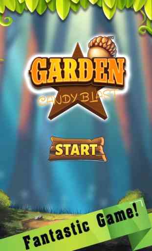 Candy big blast : Jungle garden saga match games 2