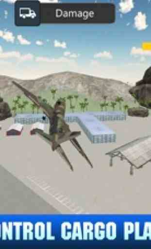 Cargo Army Plane Flight Sim 3D 2