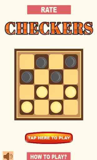 Checkers Classic Board Game 1