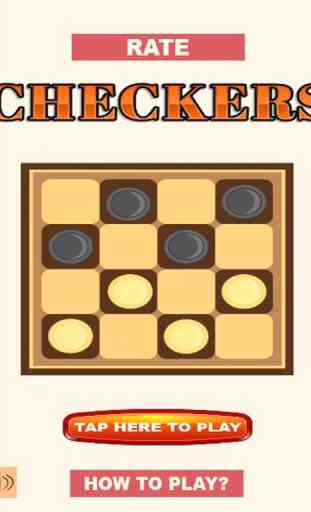 Checkers Classic Board Game 4