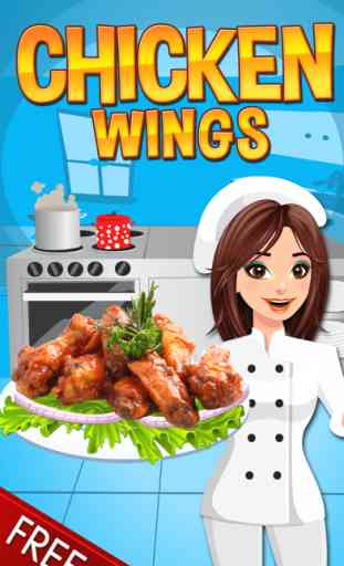 Chicken Wings Food Maker Free-Cooking Fever Game 4