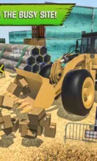 Construction Site Truck Driver 3