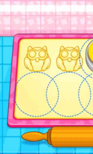 Cooking owl cookies game 4