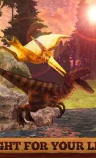 Flying Pterodactyl Dino Wildlife 3D 2