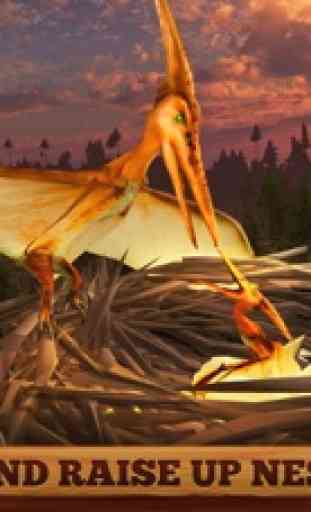Flying Pterodactyl Dino Wildlife 3D 3