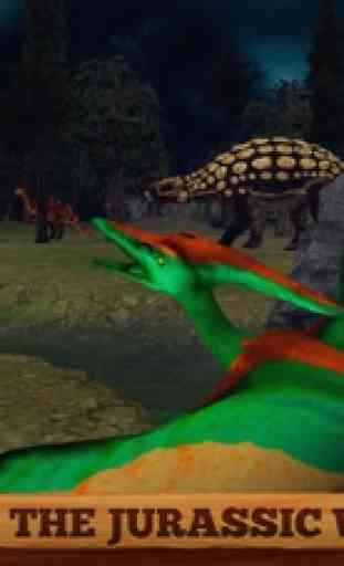 Flying Pterodactyl Dino Wildlife 3D 4