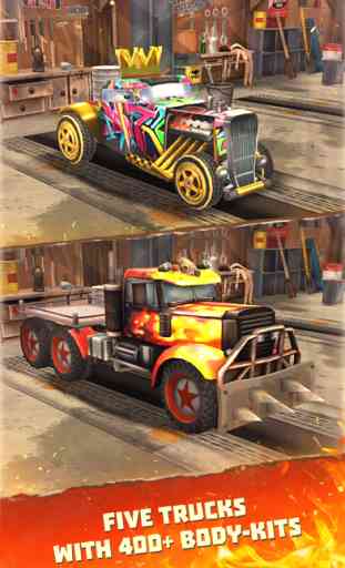 Freak Truck - Crazy Car Racing 2